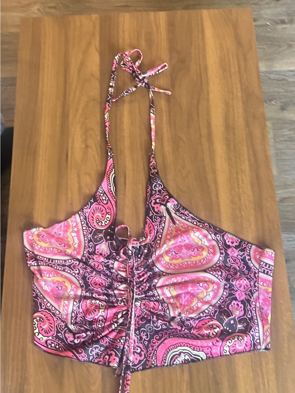Shein Paisley Halter Top (1XL)